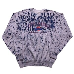 Vintage Champion Looney Tunes Sweatshirt Adults Large Tune Squad AOP Warner Bros